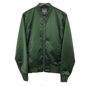 Bonobos green bomber jacket